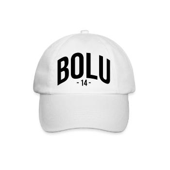 Bolu 14 Türkei Turkiye TR Geschenk Urlaub Laz Türk - Baseballkappe - Weiß/Weiß - Vorne