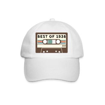 Das Beste von 1938 - Baseballkappe - Weiß/Weiß - Vorne