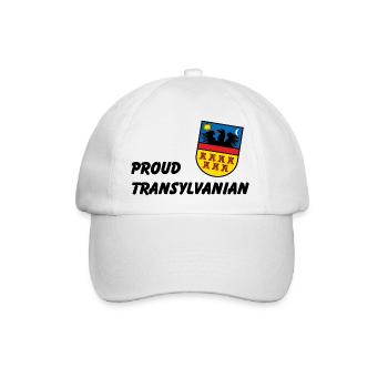 Proud Transylvanian - Baseballkappe - Weiß/Weiß - Vorne