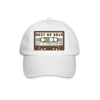 Das Beste aus 2014 - Baseballkappe - Weiß/Weiß - Vorne
