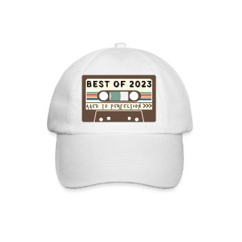 Das Beste aus 2023 - Baseballkappe - Weiß/Weiß - Vorne