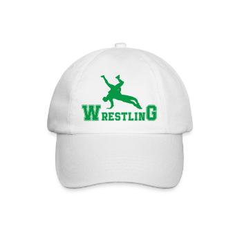 wrestling - Baseballkappe - Weiß/Weiß - Vorne