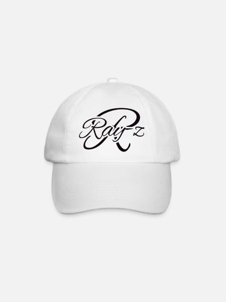 Ray-Z Logo - Baseballkappe - Weiß/Weiß