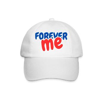 FOREVER me - Baseballkappe - Weiß/Weiß - Vorne