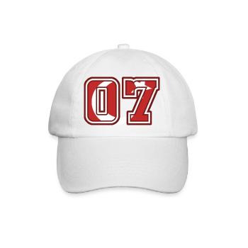 Antalya - Baseballkappe - Weiß/Weiß - Vorne