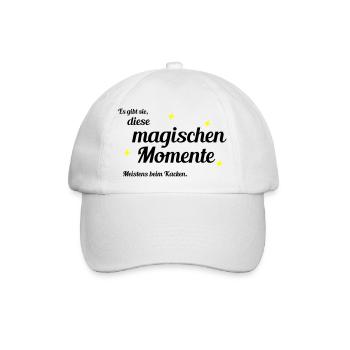 Magische Momente - Baseballkappe - Weiß/Weiß - Vorne