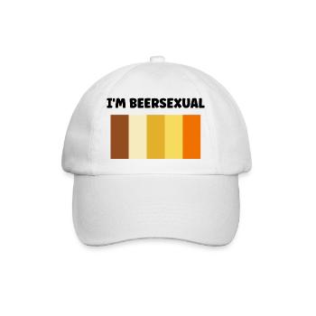 Bearsexual Solar Earth Palette - Baseballkappe - Weiß/Weiß - Vorne