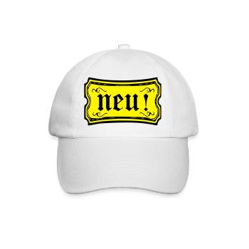 neu - Baseballkappe - Weiß/Weiß - Vorne