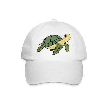 Schildkröten Schildkröten - Baseballkappe - Weiß/Weiß - Vorne