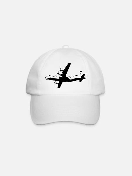 Antonov 12 - Baseballkappe - Weiß/Weiß