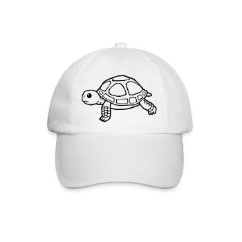 Schildkröten Schildkröten - Baseballkappe - Weiß/Weiß - Vorne