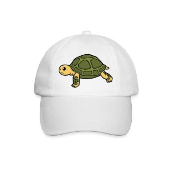 Schildkröten Schildkröten - Baseballkappe - Weiß/Weiß - Vorne