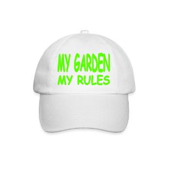 Garten - Baseballkappe - Weiß/Weiß - Vorne