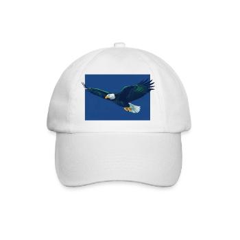 Adlerflug im blauen Himmel, Seattle, Seahawks - Baseballkappe - Weiß/Weiß - Vorne