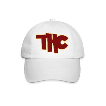 THC - Baseballkappe - Weiß/Weiß - Vorne