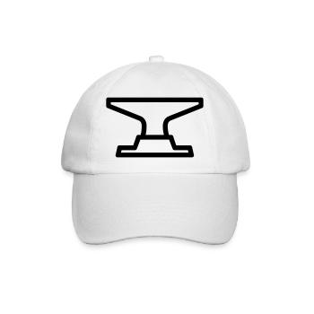 Amboss - Baseballkappe - Weiß/Weiß - Vorne