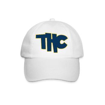 THC - Baseballkappe - Weiß/Weiß - Vorne