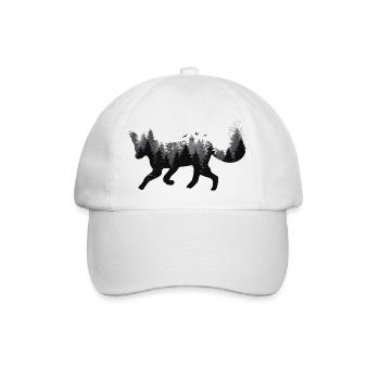 Fuchs & Wald - Baseballkappe - Weiß/Weiß - Vorne