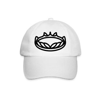 Diadem - Baseballkappe - Weiß/Weiß - Vorne