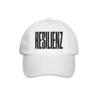 Resilienz - Baseballkappe - Weiß/Weiß - Vorne