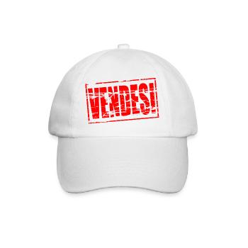 Vendesi - Baseballkappe - Weiß/Weiß - Vorne