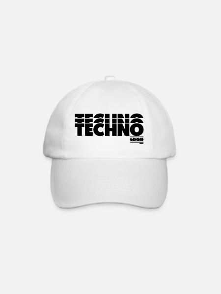 TECHNO LOGIE - Baseballkappe - Weiß/Weiß
