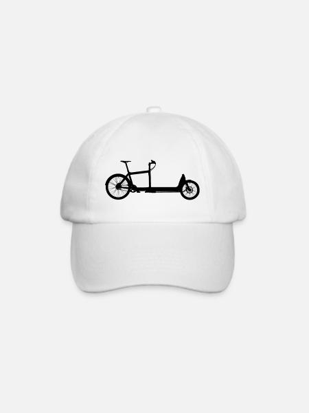 Lastenrad - Baseballkappe - Weiß/Weiß