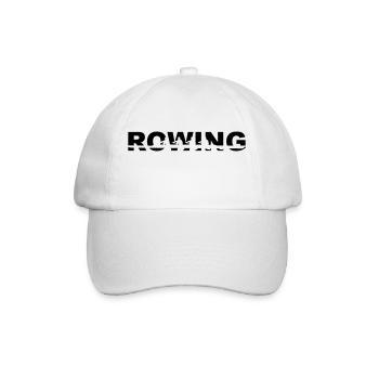 Rudern, Rowing - Baseballkappe - Weiß/Weiß - Vorne