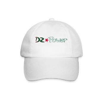 DZ Leistung - Baseballkappe - Weiß/Weiß - Vorne