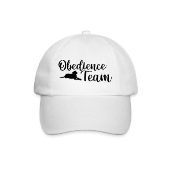 Obedience Team Hundesport - Baseballkappe - Weiß/Weiß - Vorne