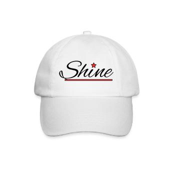 Shine - Baseballkappe - Weiß/Weiß - Vorne