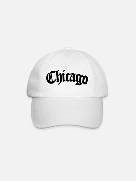 chicago - Baseballkappe - Weiß/Weiß