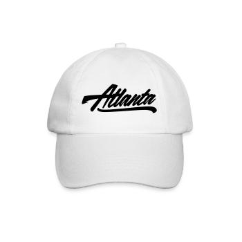 atlanta shirt - Baseballkappe - Weiß/Weiß - Vorne