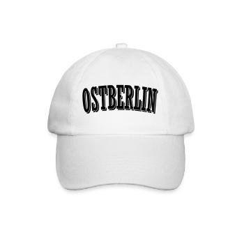 ostberlin shirt - Baseballkappe - Weiß/Weiß - Vorne