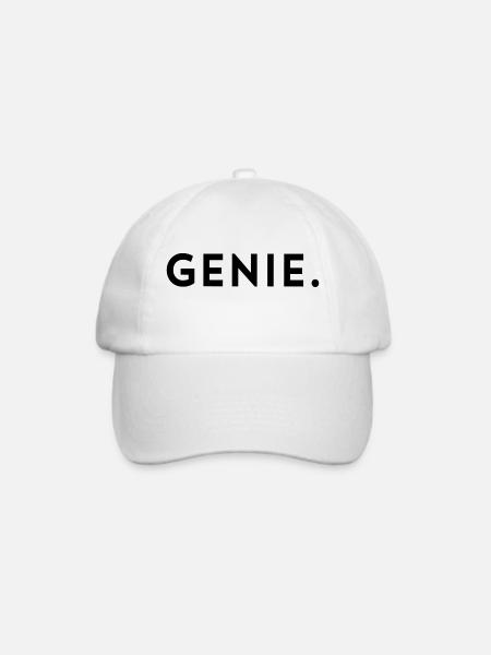 Genie - Baseballkappe - Weiß/Weiß