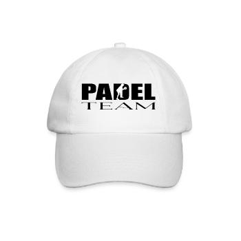 Padel Mannschaft - Baseballkappe - Weiß/Weiß - Vorne