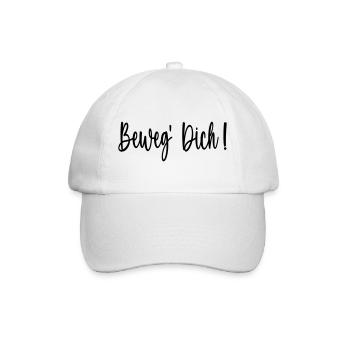 BEWEG DICH SPORT - Baseballkappe - Weiß/Weiß - Vorne