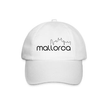 Mallorca - Baseballkappe - Weiß/Weiß - Vorne