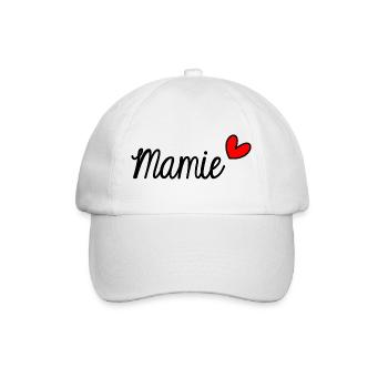 OMA. OMA - Baseballkappe - Weiß/Weiß - Vorne