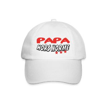 EIN AUSSERGEWÖHNLICHER VATER - Baseballkappe - Weiß/Weiß - Vorne