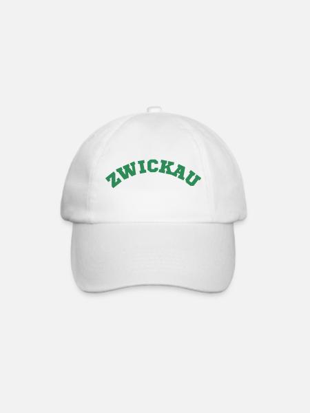 Zwickau - Baseballkappe - Weiß/Weiß