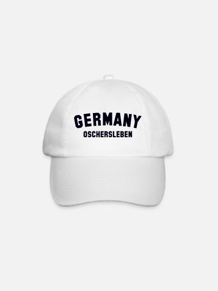 OSCHERSLEBEN Germany - Baseballkappe - Weiß/Weiß