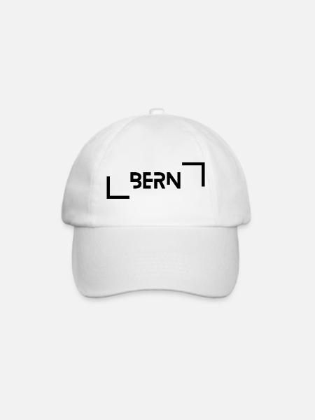 Bern Minimalistisch - Baseballkappe - Weiß/Weiß