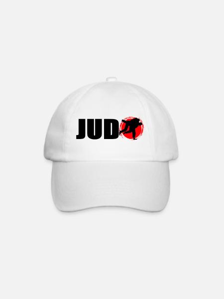 Judo - Baseballkappe - Weiß/Weiß