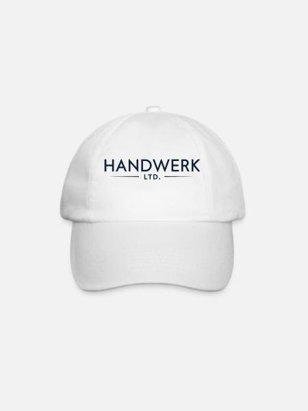 Handwerk Ltd. 2 - Baseballkappe - Weiß/Weiß