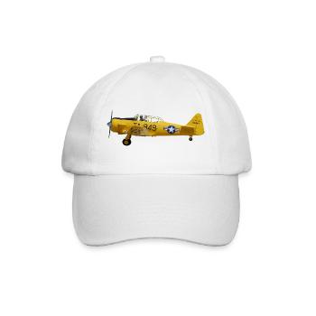 T-6 Texan - Baseballkappe - Weiß/Weiß - Vorne