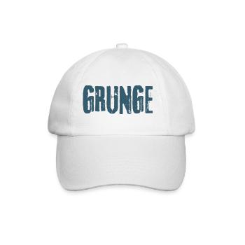 Grunge - Baseballkappe - Weiß/Weiß - Vorne