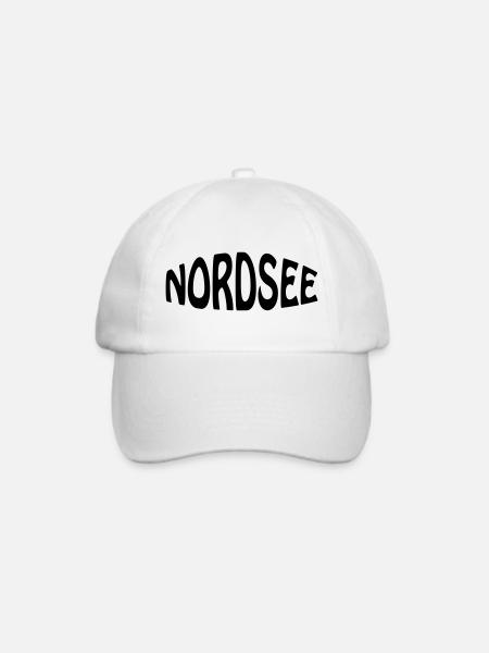 NORDSEE - Baseballkappe - Weiß/Weiß