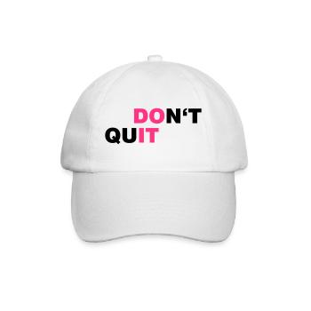 DO_IT - Baseballkappe - Weiß/Weiß - Vorne