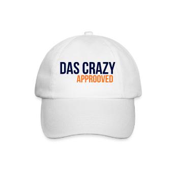 GIUDAN Jugendwort 25 Collection DAS CRAZY APPROVED - Baseballkappe - Weiß/Weiß - Vorne